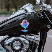 Resim 1 Adet Karanlıkta Parlayan Küçük Vinil Sticker - Su Geçirmez, Arabalar, Kamyonlar ve Cam Kapılar İçin Mükemmel 