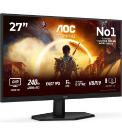 Resim Aoc Q27G42ZE 27" 0.3 Ms 2k IPS 260 Hz Oyuncu Monitörü Outlet 