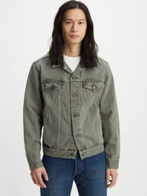 Resim Levi's Erkek Denim Trucker Gri Kot Ceket 72334-0695 001 