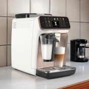 Resim Philips 20 Sıcak ve Soğuk Içecek Ultra Premium Lattego Tam Otomatik Espresso Makinesi, Silent Brew, Luciole Lambader Hediye 