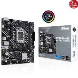 Resim Asus Prime H610M-K D4 ARGB Intel LGA 1700 mATX Anakart 