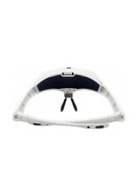 Resim 5 Lensli 2 Led Işıklı Ayarlanabilir Gözlük Tipi Büyüteç 1.0x - 3.5x Zoom 