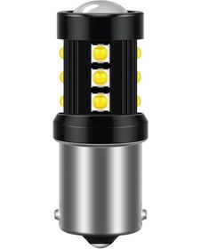 Resim Suntek Yard Boat Için Otomatik Led Ampul Ters Beyaz-1156-ba15s 