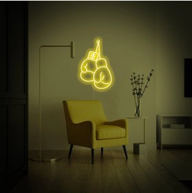 Resim HONEY CONCEPT boks eldivenleri neon led yazı 