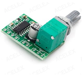 Resim Genel Markalar Ses Kontrol Potlu Pam8403 5v Mini Ses Yükseltici Class D 2x3w Amfi Kartı Stereo Dijital 