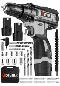 Resim Steiner AR-128VF Li-ion G Çift Akülü Şarjlı Vidalama 