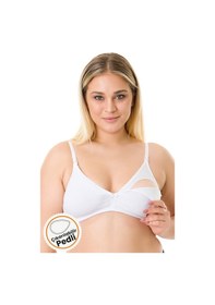 Resim Parlingerie Çıkarılabilir Pedli Emzirme Sütyeni Beyaz 