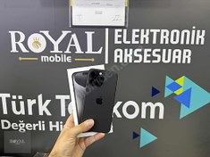 Resim Apple iPhone 15 Pro Max İkinci El YD | 256 GB | Siyah İkinci El ROYAL MOBİLE'DEN İPHONE 15 PRO MAX 256GB PİL %90 // 4 AY