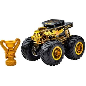 Resim Hot Wheels Monster Trucks Bigfoot Trophy Şampiyonları JDV96 - JDW03 