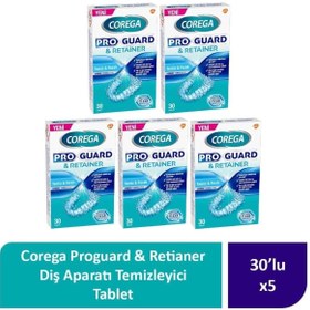 Resim Proguard & Retianer Diş Aparatı Temizleyici Tablet 150 Adet (30x5) 
