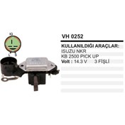 Resim Konjektor 12V Isuzu Nkr Yuvarlak 3 Fisli 504628304 