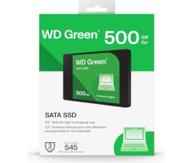 Resim Wd Green 500GB 545/465MB/S Sata 3.0 SSD WDS500G5G0A 