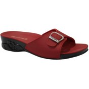 Resim Ceyo Flora-6 Kırmızı Ortapedik Kadın Terlik & Sandalet 001 