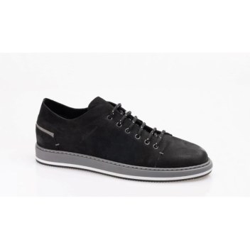 James Franco 6591 Erkek Trend Günlük Deri Sneaker Ayakkabı Siyah