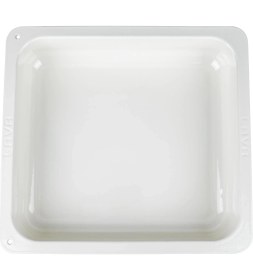 Resim Lava Döküm Gn 2/3 Gastronorm Küvet, Iç Renk Krem, Ölçü 35X32CM - Turuncu 