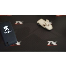 Resim Peugeot 307 407 408 Peugeot Logolu 1.Kalite Silikon Anahtar Kılıf 
