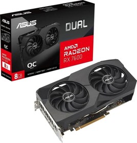 Resim 8GB DUAL RX7600-O8G GDDR6 128bit HDMI DP PCIe 16X v4.0 Asus