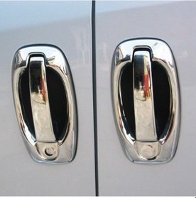 Resim Fiat Fiorino Kapı Kolu Set 8 Parça Krom 2017 2018 2019 