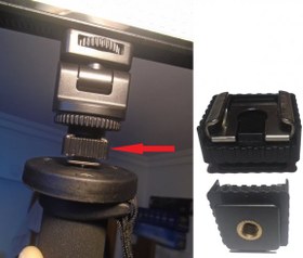Resim OEM Vidalı Flaş Tutucu, Monopo Üstü Flaş tutucu 