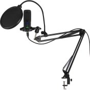 Resim VShop Bm-65 Kalp Şekleli Işaretli USB Kondenser Mikrofon Seti (Yurt Dışından) 