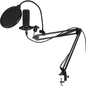 Resim VShop Bm-65 Kalp Şekleli Işaretli USB Kondenser Mikrofon Seti (Yurt Dışından) 