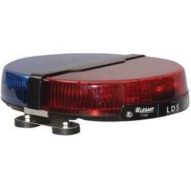 Resim İleri Trafik Mini Tepe Lambası Expert Mıknatıslı E-1134 Kırmızı-Mavi 