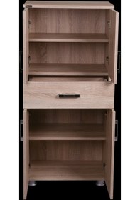 Resim Çok Amaçlı Dolap Hard Parlak Somone Suntalem 4raf 1çekmece Kutu Sevk 130 El Yapım Ahşap 