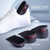 Resim 2 adet Ayarlanabilir Yastık Yarım Pedler - Sneakerlar ve Günlük Ayakkabılar için Yumuşak, Hafif, Şok Emici Tabanlıklar, Nefes Alabilen ve Dayanıklı, Günlük Ayakkabı Aksesuarları | Ayarlanabilir Tabanlıklar | Dayanıklı Ayakkabı İçi Aksesuarları, Sneakerlar için Ayakkabı İçi Aksesuarları 