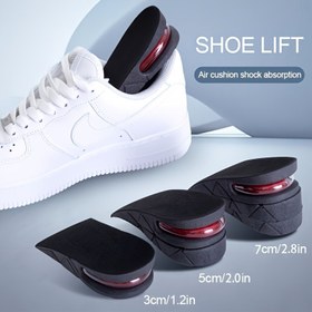 Resim 2 adet Ayarlanabilir Yastık Yarım Pedler - Sneakerlar ve Günlük Ayakkabılar için Yumuşak, Hafif, Şok Emici Tabanlıklar, Nefes Alabilen ve Dayanıklı, Günlük Ayakkabı Aksesuarları | Ayarlanabilir Tabanlıklar | Dayanıklı Ayakkabı İçi Aksesuarları, Sneakerlar için Ayakkabı İçi Aksesuarları 