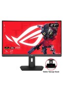 Resim Asus ROG Strix XG27WCS 27" 180 Hz 1 Ms 2K WQHD FreeSync Fast VA Kavisli Gaming Monitör 
