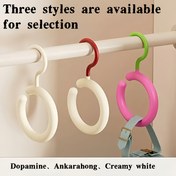 Resim Dopamine, Ankara Kırmızı, Krem Beyaz 360° Dönen Askı - Dayanıklı Plastik, Kolay Kullanım İçin Ergonomik Kolu, Atkılar, Şapkalar, Gömlekler, Çantalar ve Daha Fazlası İçin İdeal, Aksesuar Düzenleyici | Modern Askı Tasarımı | Ergonomik Kolu, Giysiler İçin Askılar 