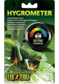 Resim Hygrometer Nem Ölçer & Analog Yuvarlak Teraryum Higrometresi 