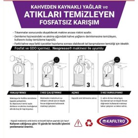 Resim Kafiltro - Nespresso Kapsül Kahve Makinesi Temizleme Kapsülü | 5 adet 