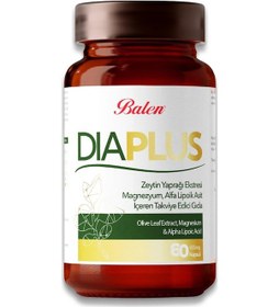 Resim Balen DiaPlus 655 Mg Zeytin Yaprağı Eki 60 Kapsül 