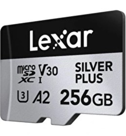 Resim 256GB Yüksek Performanslı Silver Plus Microsdxc Uhs-I 205MB/S Okuma 150MB/S Yazma Hafıza Kartı 