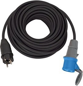 Resim Brennenstuhl Premium H07RN-F 3G2.5 Camping Serisi Cee Extension 230V IP44 Lisanslı 25 Metre Uzatma Kablo 