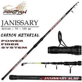 Resim Portfish Janissary Surf Olta Kamışı 425cm 75-150 Gr 
