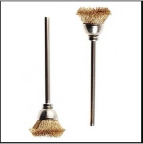 Resim Proxxon 28963 Pimli Sarı Tel Fırça Seti 2'li 13 mm 