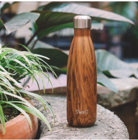 Resim S'well Bottle S'well Teakwood Bottle Termos 500 ml 