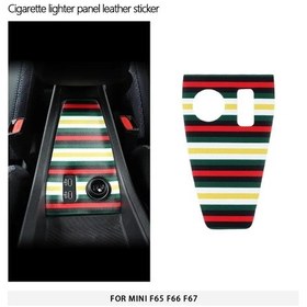 Resim Mini F65 F66 F67 Araba Sigara Çakmağı Panel Deri Çıkarma Sigara Için 60th For F66 F67 1 Piece Set 