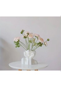 Resim Minimalist Bohem Vazo, Soyut Kadın Büstü Vazo Ev Dekor & Design 