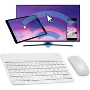 Resim Alfa MEC Samsung Galaxy Tab S7 Fe Wi-fi Sm-t733 Uyumlu Kablosuz Bluetooth Q Klavye 