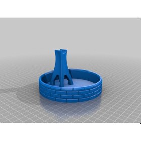 Resim Opencart Kül Tablası İle Künt Kule Sadece Plastik Aparattır 