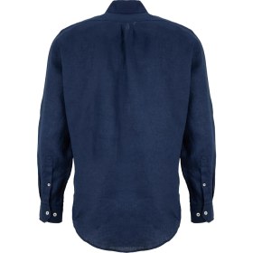 Resim Brooks Brothers Lacivert Erkek Düğmeli Regular Fit Gömlek BBSS26MSH022 