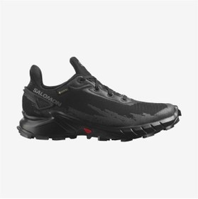 Resim Salomon Kadın Spor Ayakkabı Alphacross 4 Gtx W 470641 Black-black 