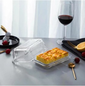 Resim Paşabahçe Cam Tereyağlık ve Kahvaltılık Saklama Kabı Seti 480 cc x 3 - Şık, Sızdırmaz ve Çok Amaçlı Kullanım 