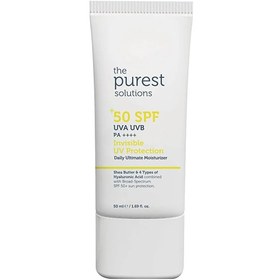 Resim The Purest Solutions Nemlendirici Etkili Spf 50 Güneş Koruyucu Krem 50 Ml 