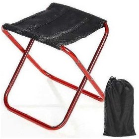 Resim Bloomnest Katlanır Balıkçı Sandalyesi - Hafif Piknik Kamp Sandalyesi - Alüminyum Kumaş - Taşınabilir Plaj Sandalyesi - Açık Hava Mobilyaları Kırmızı Kırmızı 
