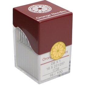 Resim Orange Needles Dpx5 Sanayi Düz Makine Iğnesi 16/100 (100 Adet) 