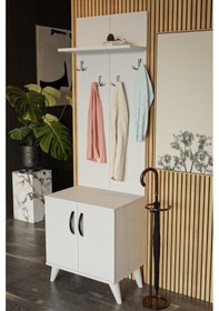 Resim S Ayakkabılık Çok Amaçlı Ayakkabılık-beyaz Beyaz 